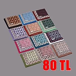 Sport Eşarp 12 Adet Desen 24