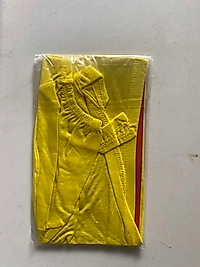 dikişli penye bone sarı