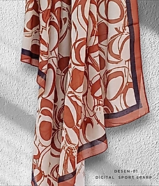 Sport Eşarp 12 Adet Desen 1