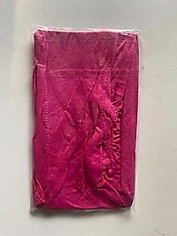 dikişli penye bone fuşya