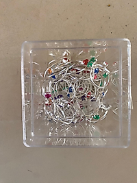 Çocuk Yüzük Gümüş Renk 50 Adet