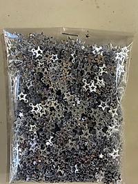 Plastik Yıldız Oya Pulu içi boş