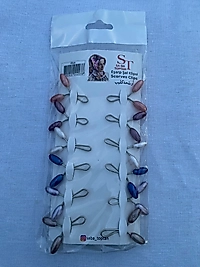 Eşarp Şal Clipsi Renkli 12 li