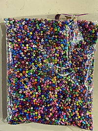 8 No Karışık Renkli Cam Boncuk