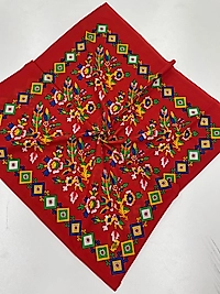 Kalın çengelköy yazma KIRMIZI