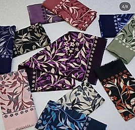 Desenli Flamlı Eşarp 20 Adet