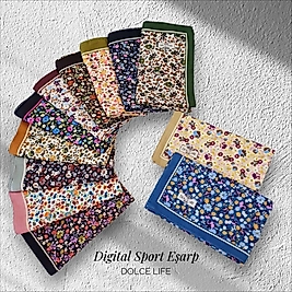Dijital Sport Eşarp Desen 2 12 Adet