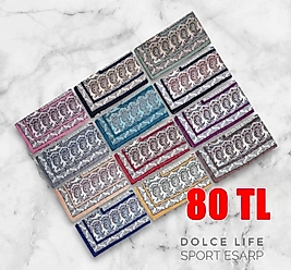 Etnik Desen Sport Eşarp 12 adet