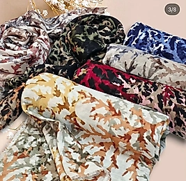 Desenli Flamlı Eşarp 20 Adet