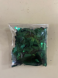 Dikdörtgen Plastik Oya Pulu Yeşil