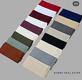 Bambu Kreş Eşarp 20 Adet